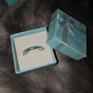 Blue tiffany ring